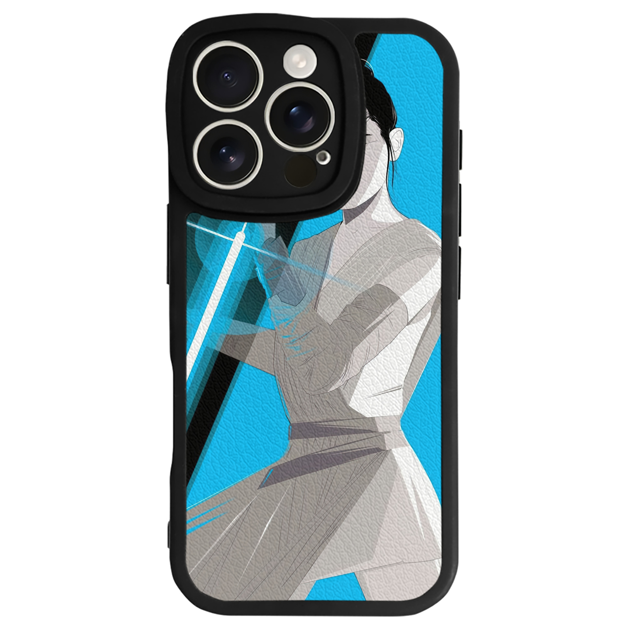 （画像用） スター・ウォーズ Star Wars 【iPhone 16シリーズ対応】シリコンスマホケース（レザー調） 材質：シリコン